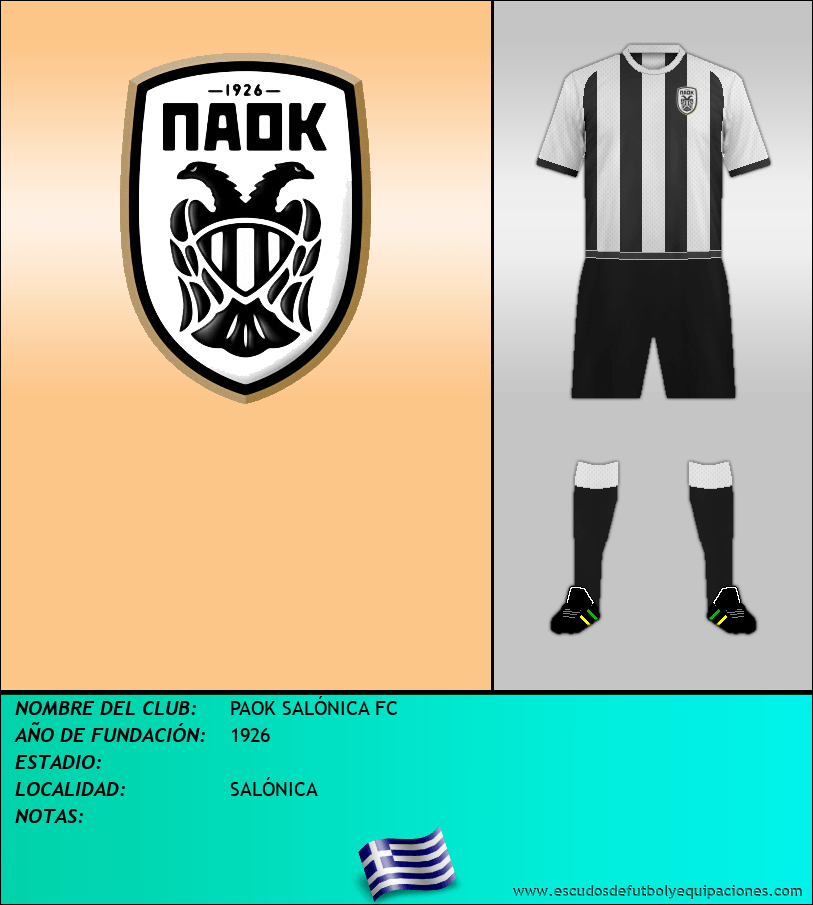 Escudo de PAOK SALÓNICA FC