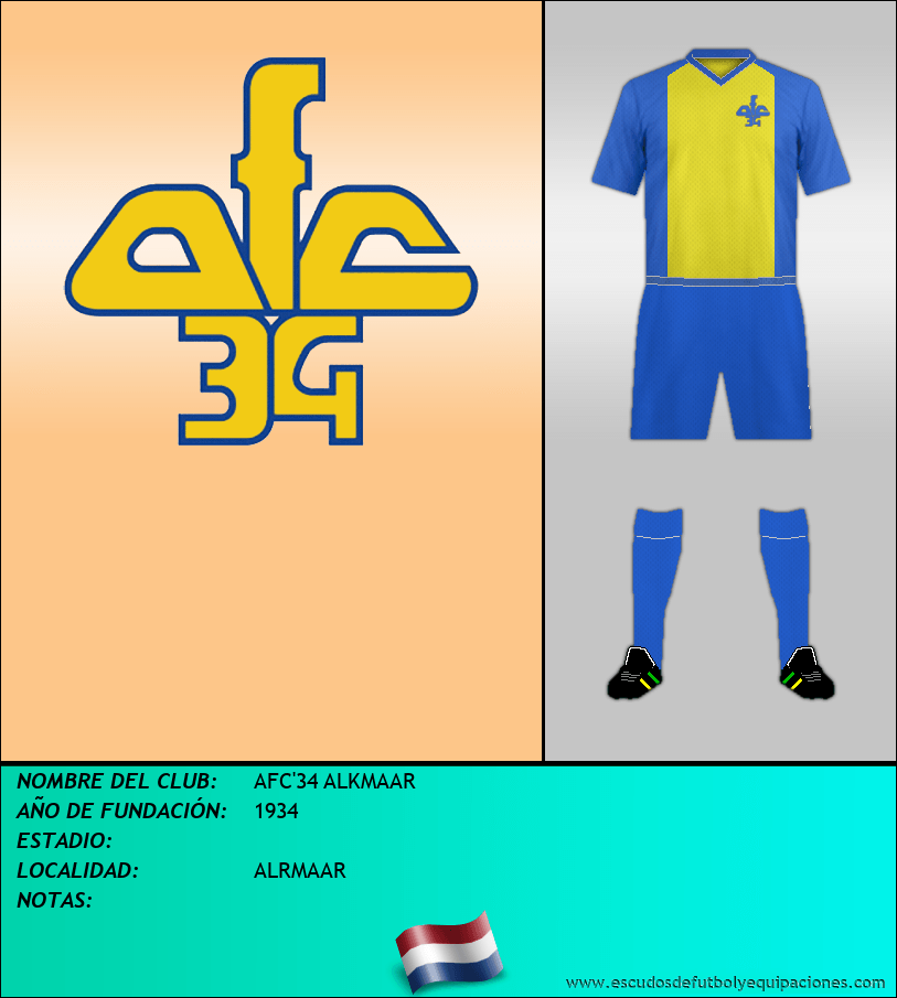 Escudo de AFC'34 ALKMAAR