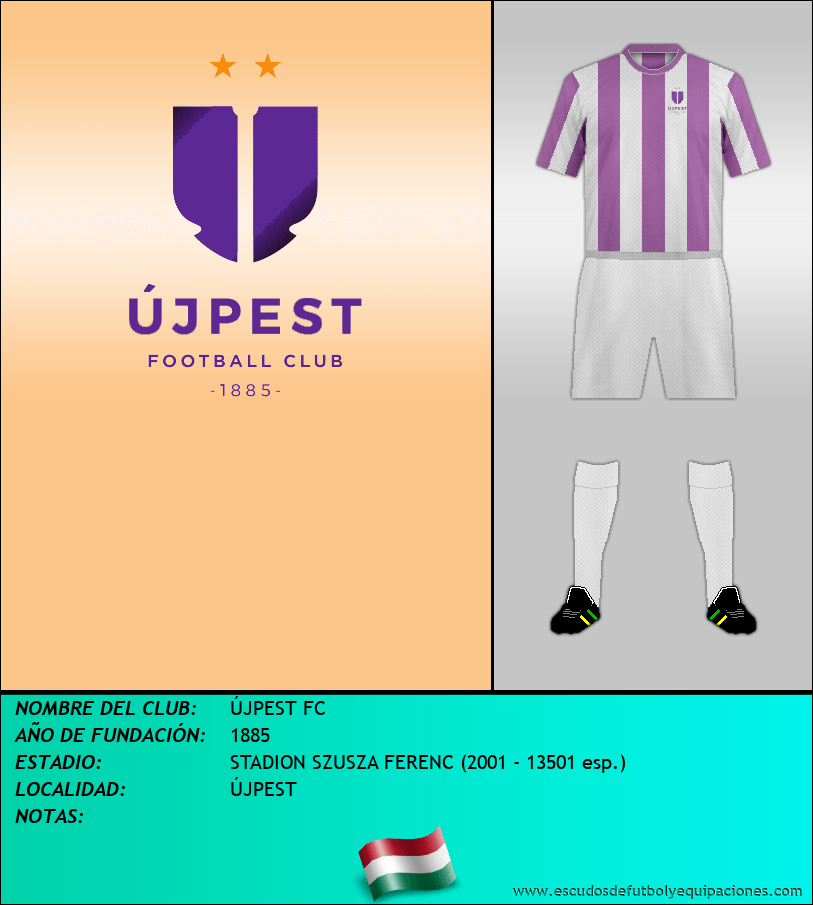 Escudo de ÚJPEST FC
