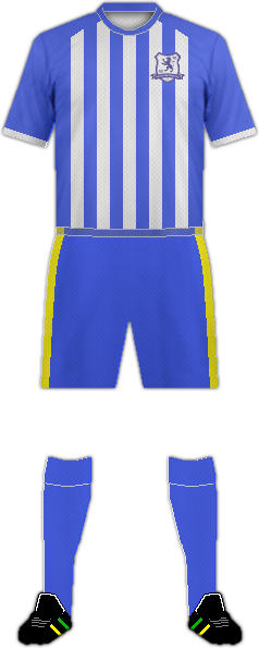 Equipación DARLASTON TOWN F.C.