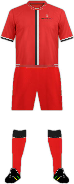 Equipación HARTPURY UNIVERSITY F.C.