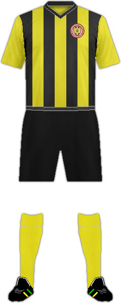 Equipación NURSLING AND SHIRLEY F.C.