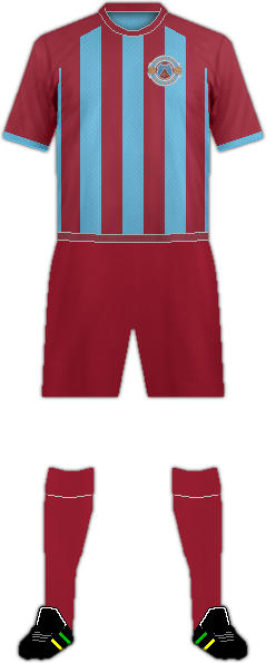 Equipación TUFFLEY ROVERS A.F.C.