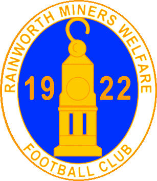 Escudo de RAINWORTH MINERS WELFARE F.C. (INGLATERRA)