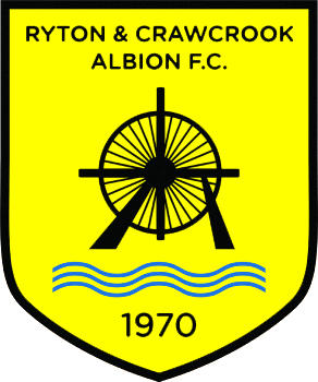 Escudo de RYTON AND CRAWCROOK ALBION F.C. (INGLATERRA)
