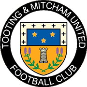 Escudo de TOOTING AND MITCHAM UNITED F.C.-min