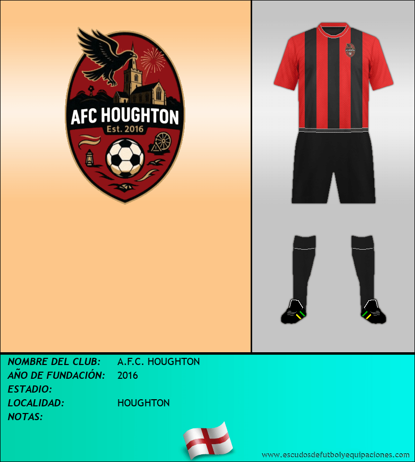 Escudo de A.F.C. HOUGHTON