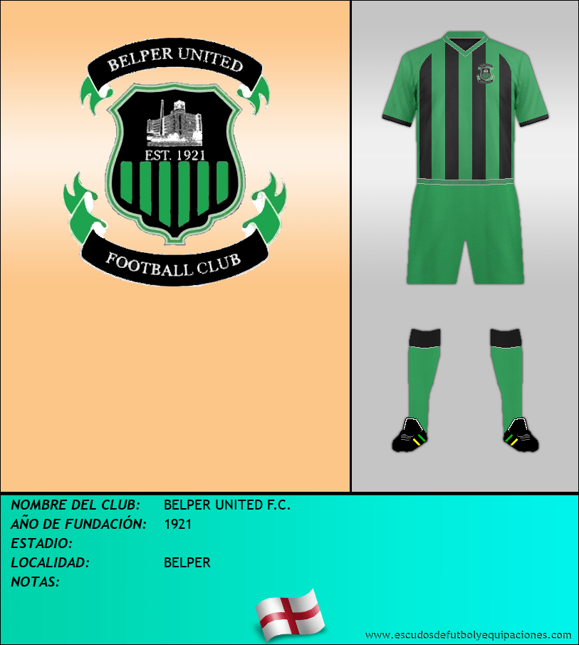 Escudo de BELPER UNITED F.C.