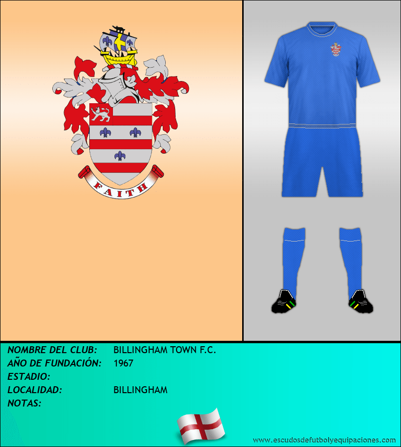 Escudo de BILLINGHAM TOWN F.C.