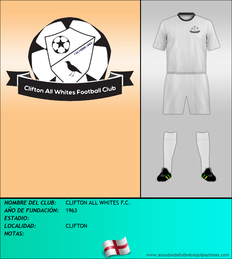 Escudo de CLIFTON ALL WHITES F.C.