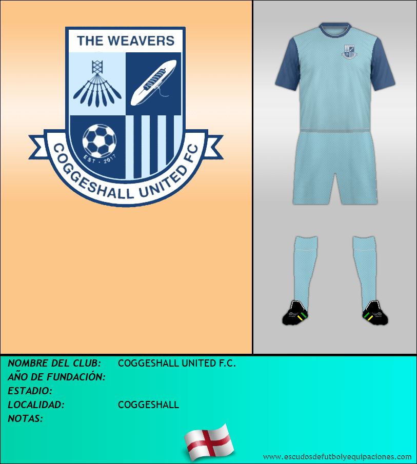 Escudo de COGGESHALL UNITED F.C.