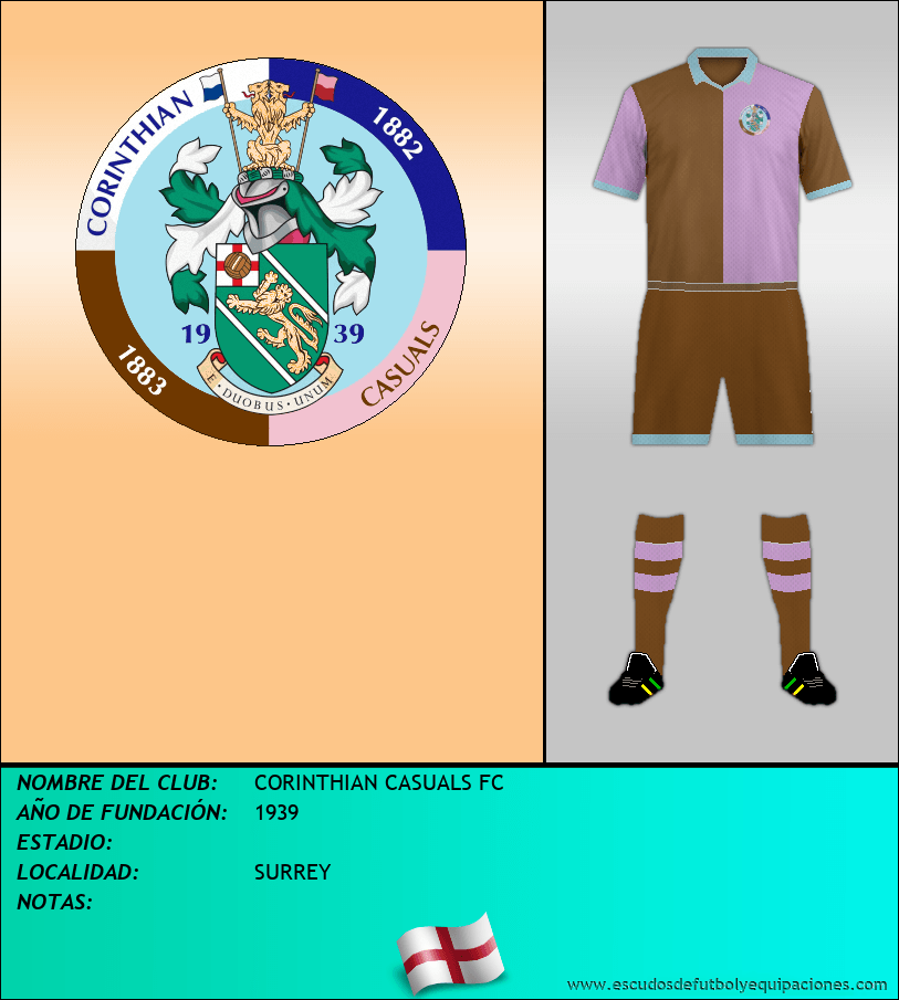 Escudo de CORINTHIAN CASUALS FC