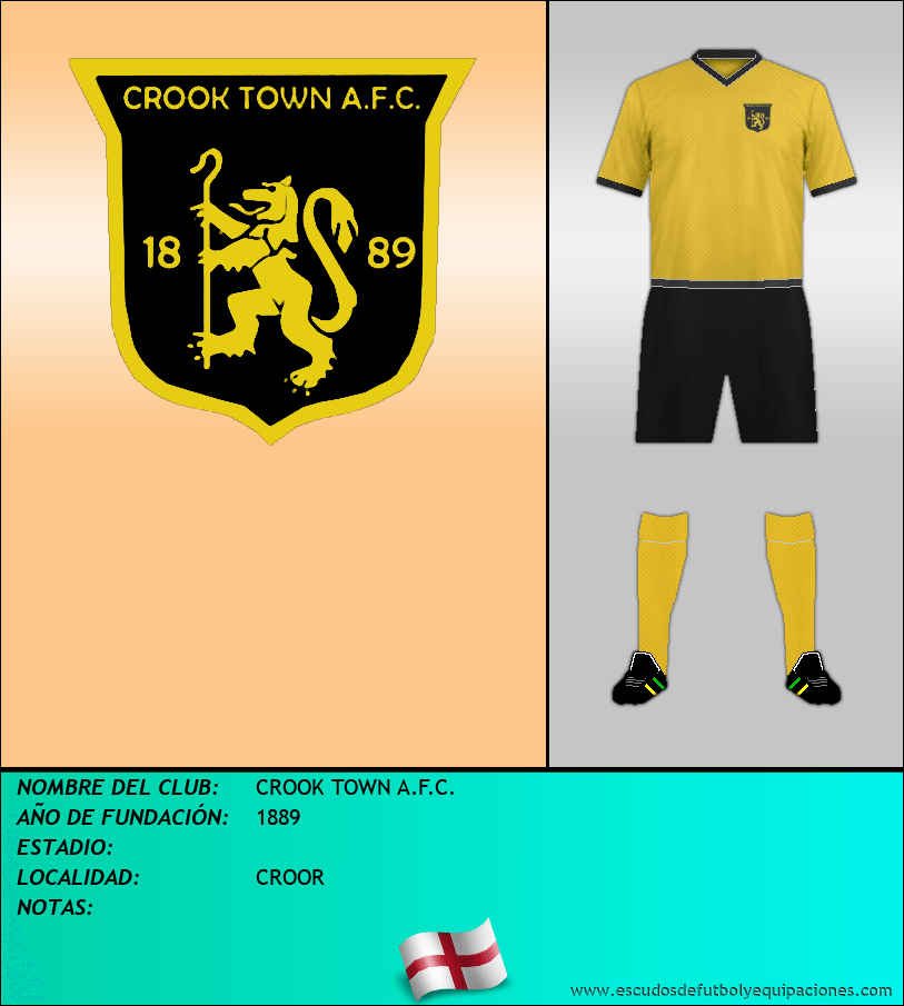 Escudo de CROOK TOWN A.F.C.