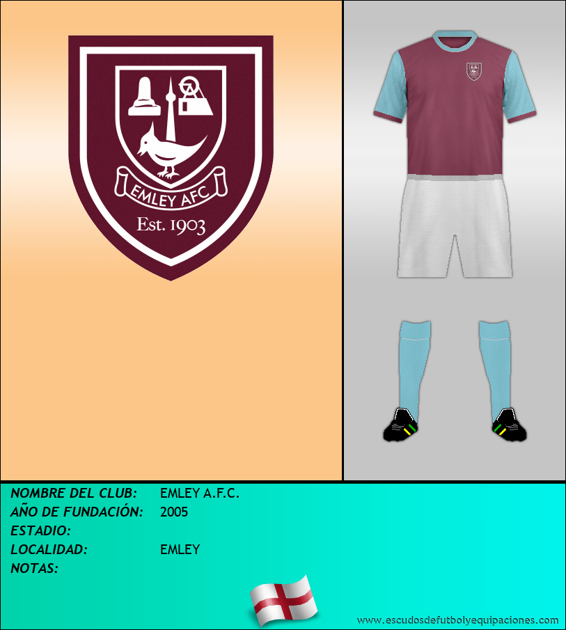 Escudo de EMLEY A.F.C.