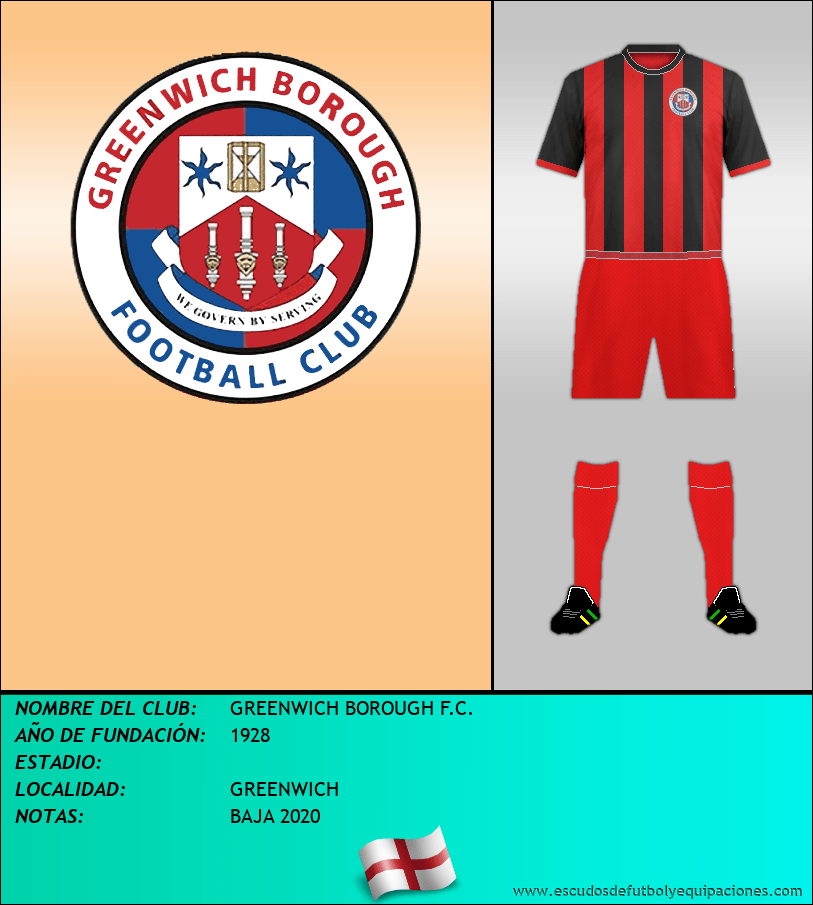 Escudo de GREENWICH BOROUGH F.C.
