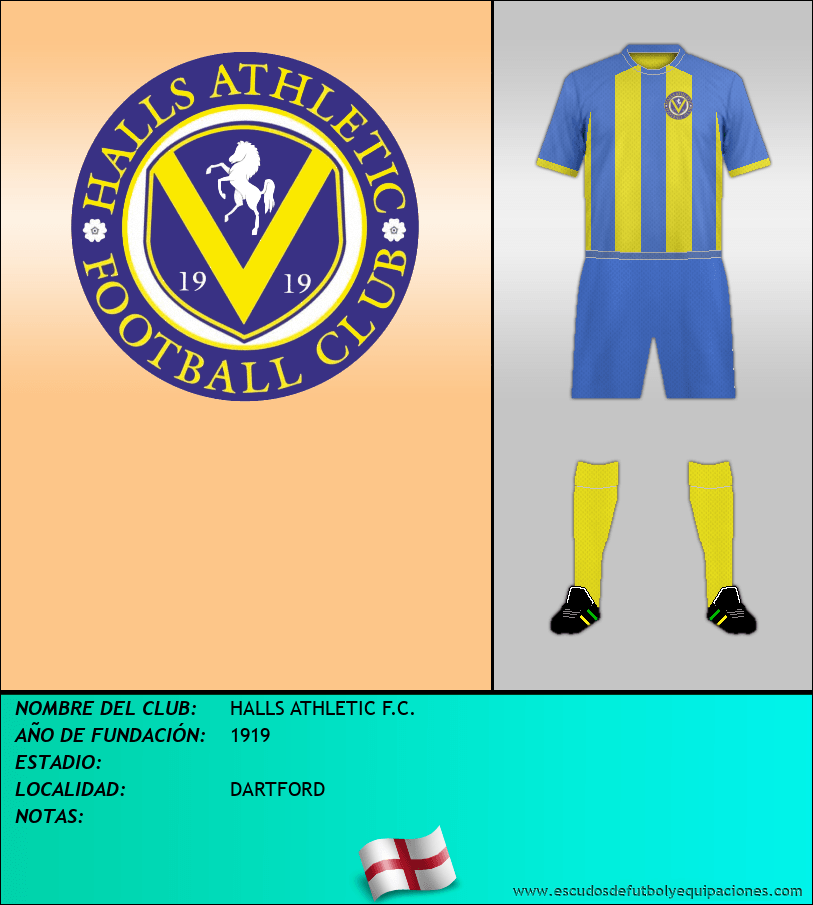 Escudo de HALLS ATHLETIC F.C.