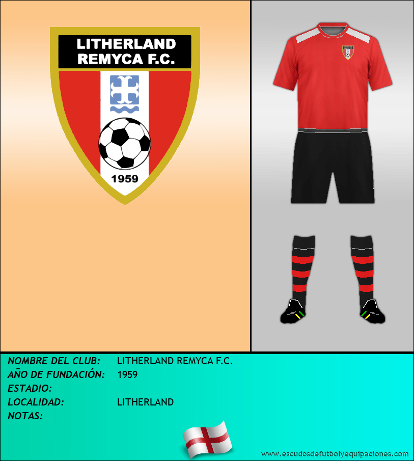 Escudo de LITHERLAND REMYCA F.C.