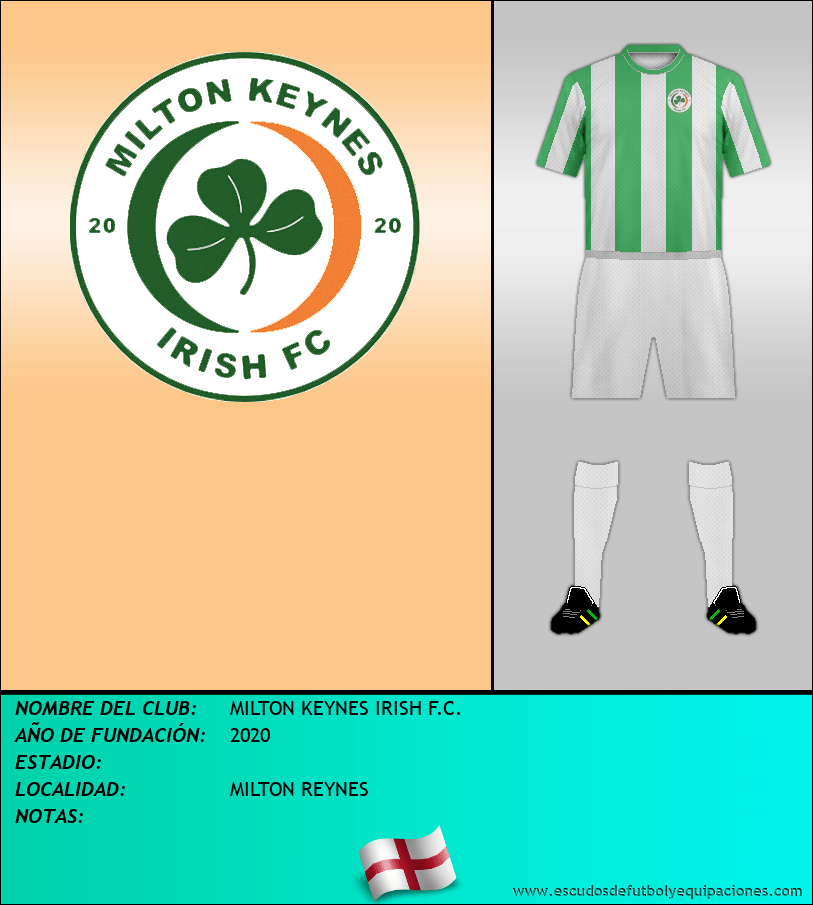 Escudo de MILTON KEYNES IRISH F.C.