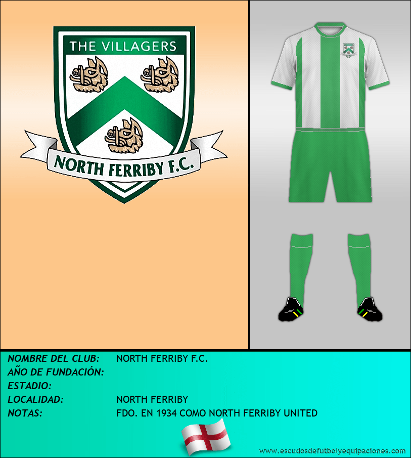 Escudo de NORTH FERRIBY F.C.