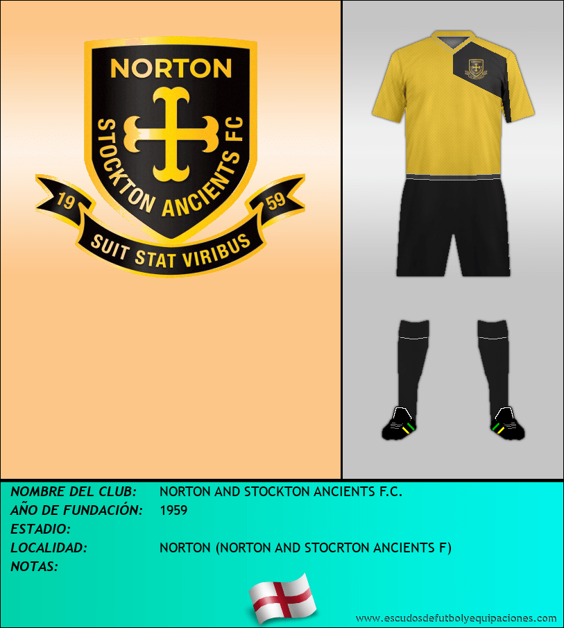Escudo de NORTON AND STOCKTON ANCIENTS F.C.