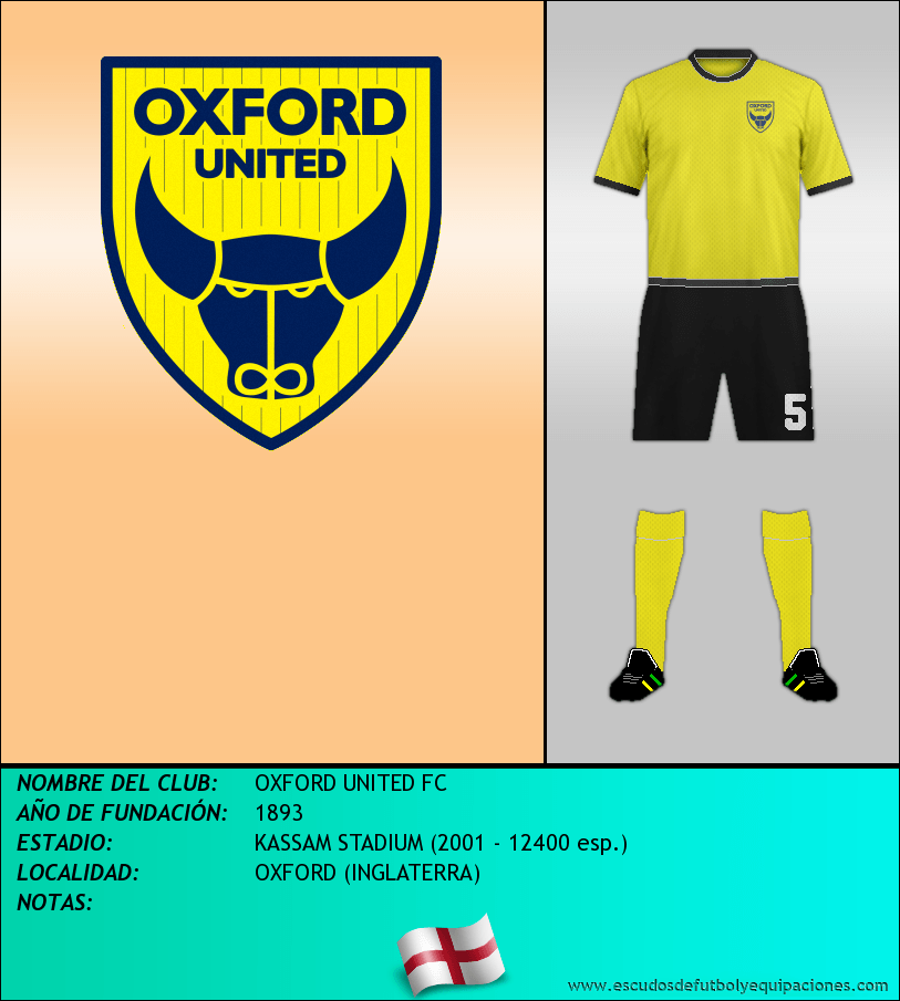 Escudo de OXFORD UNITED FC