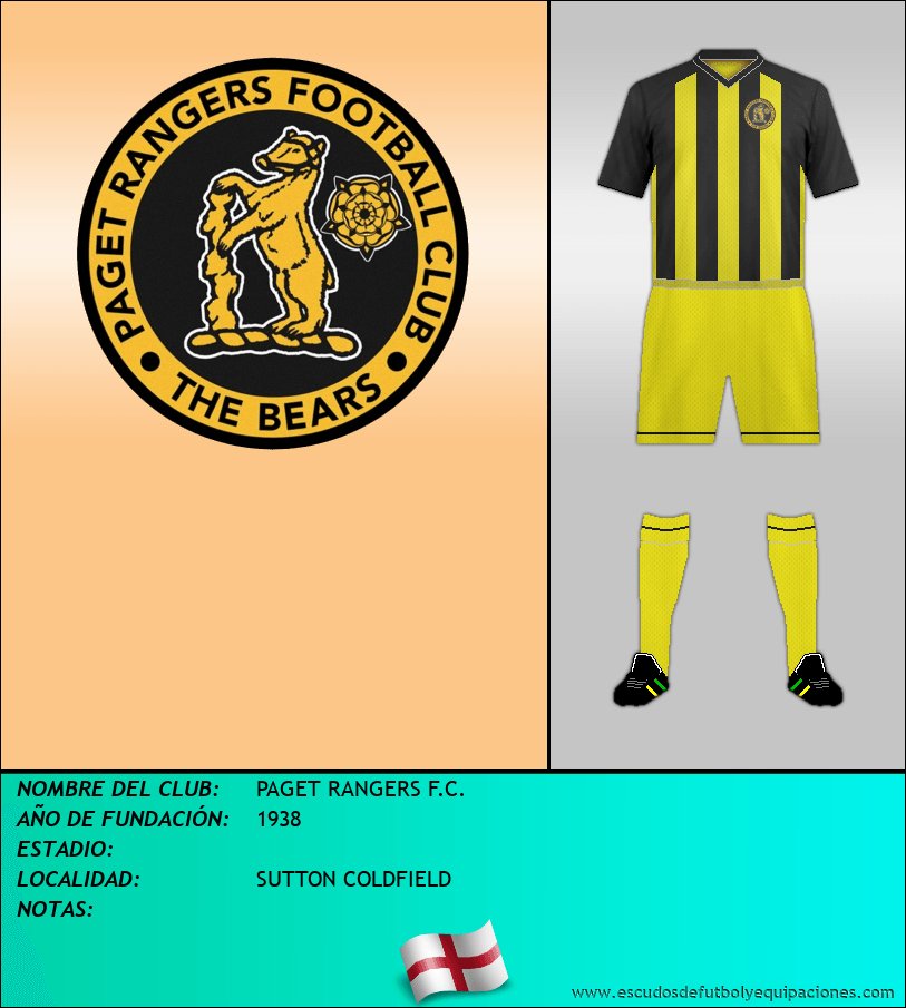 Escudo de PAGET RANGERS F.C.