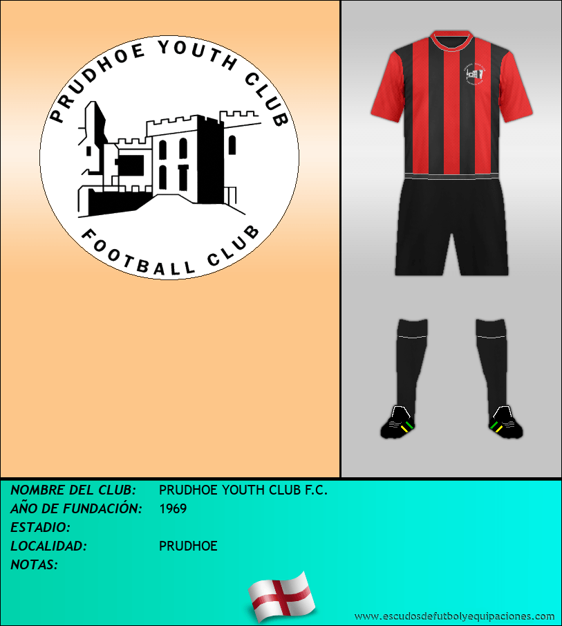Escudo de PRUDHOE YOUTH CLUB F.C.