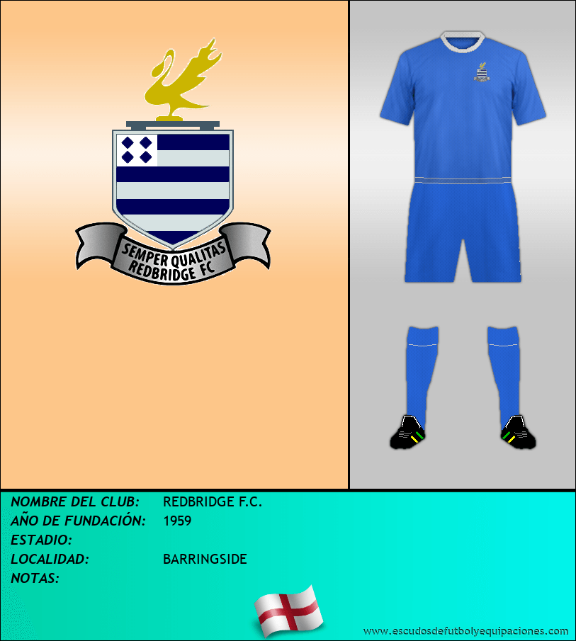 Escudo de REDBRIDGE F.C.