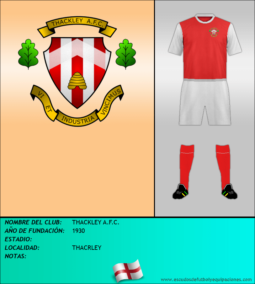 Escudo de THACKLEY A.F.C.