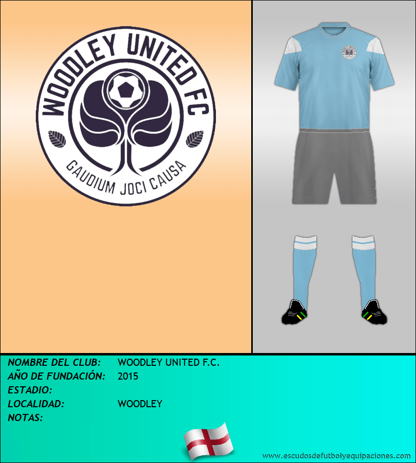 Escudo de WOODLEY UNITED F.C.