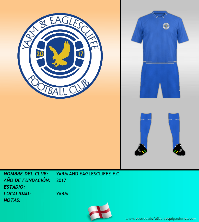 Escudo de YARM AND EAGLESCLIFFE F.C.