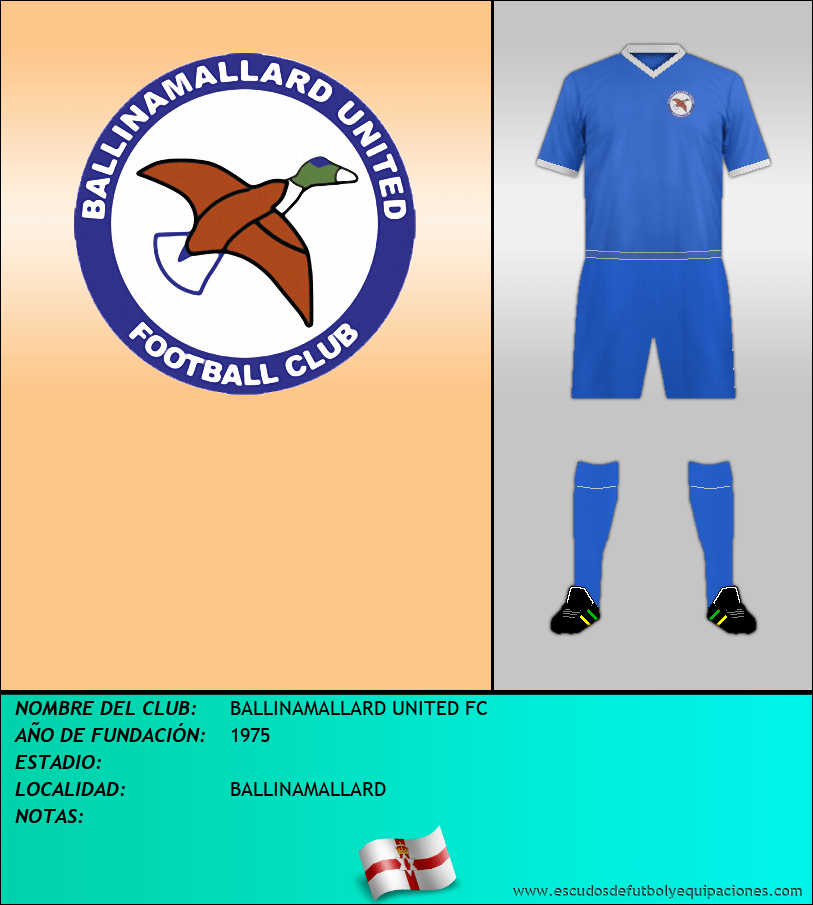 Escudo de BALLINAMALLARD UNITED FC