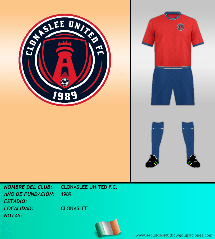 Escudo de CLONASLEE UNITED F.C.