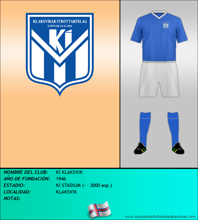 Escudo de KÍ KLAKSVIK