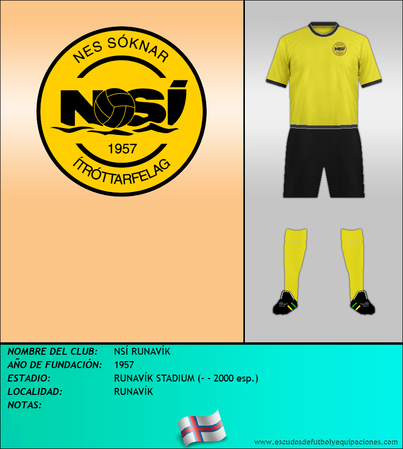 Escudo de NSÍ RUNAVÍK