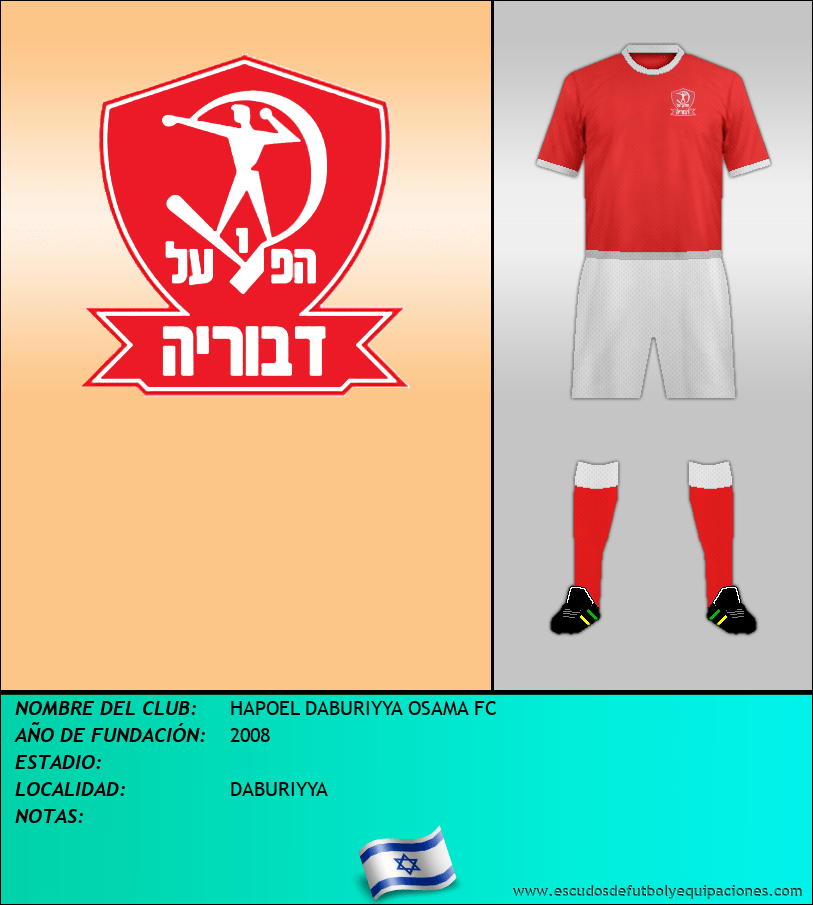 Escudo de HAPOEL DABURIYYA OSAMA FC