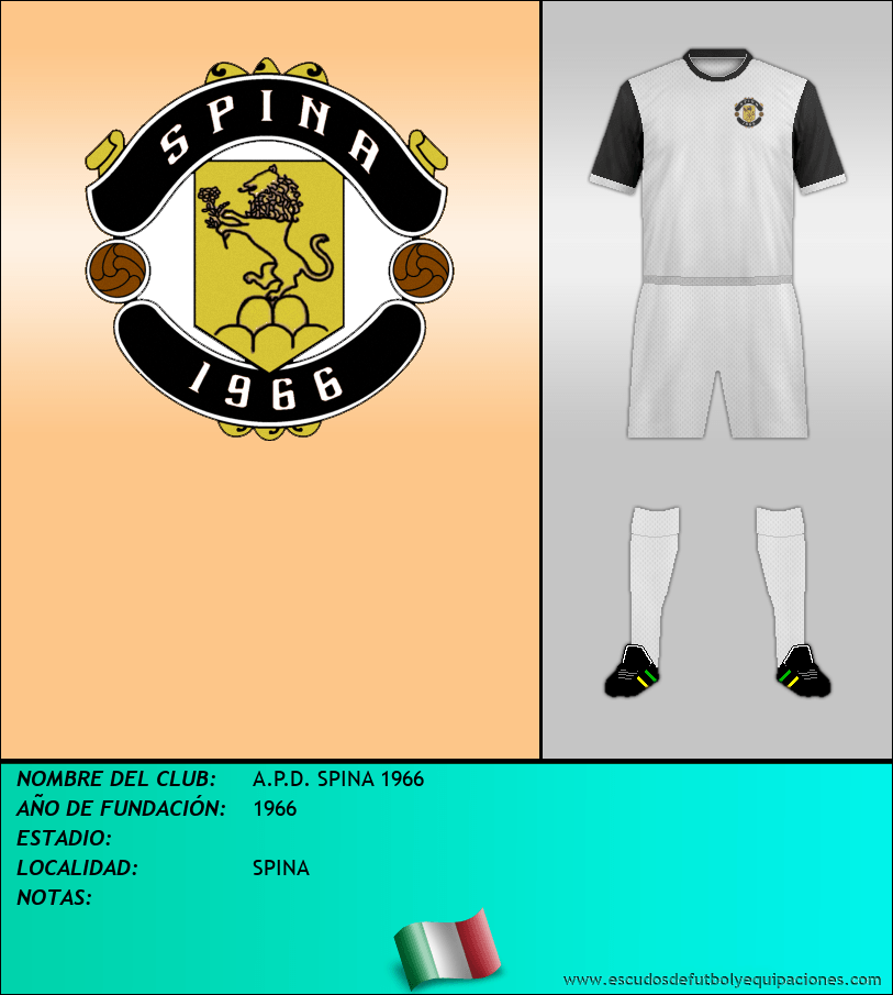 Escudo de A.P.D. SPINA 1966