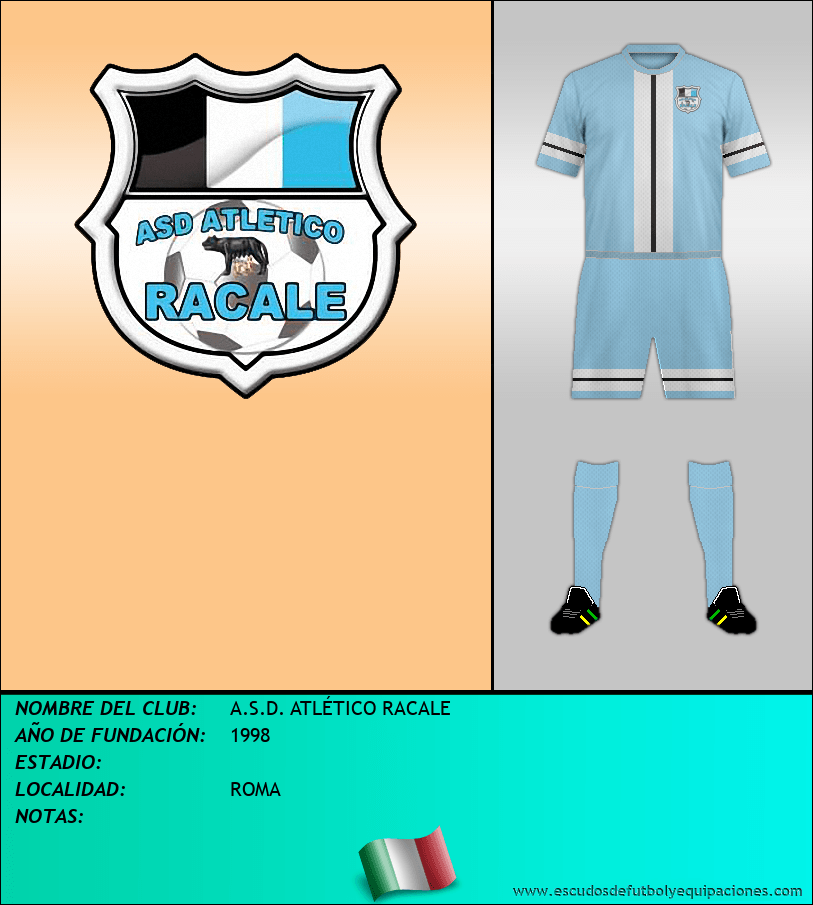 Escudo de A.S.D. ATLÉTICO RACALE