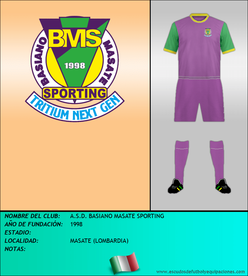Escudo de A.S.D. BASIANO MASATE SPORTING