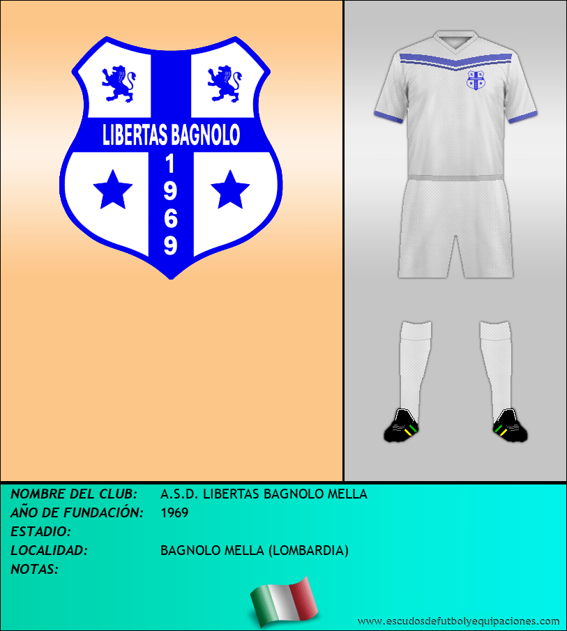 Escudo de A.S.D. LIBERTAS BAGNOLO MELLA