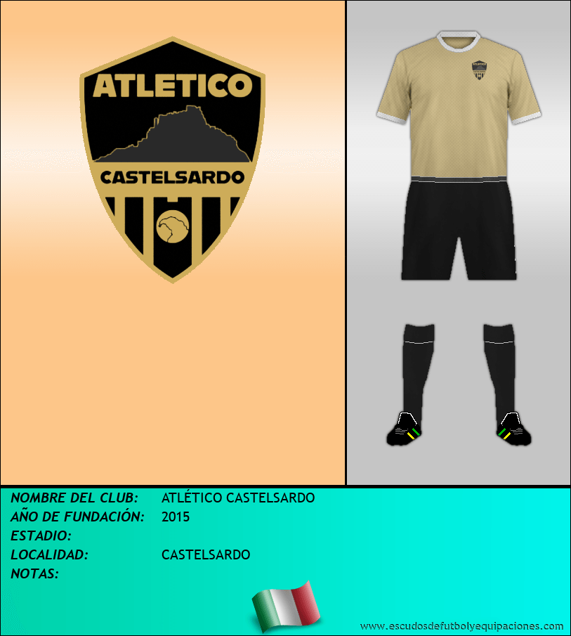 Escudo de ATLÉTICO CASTELSARDO