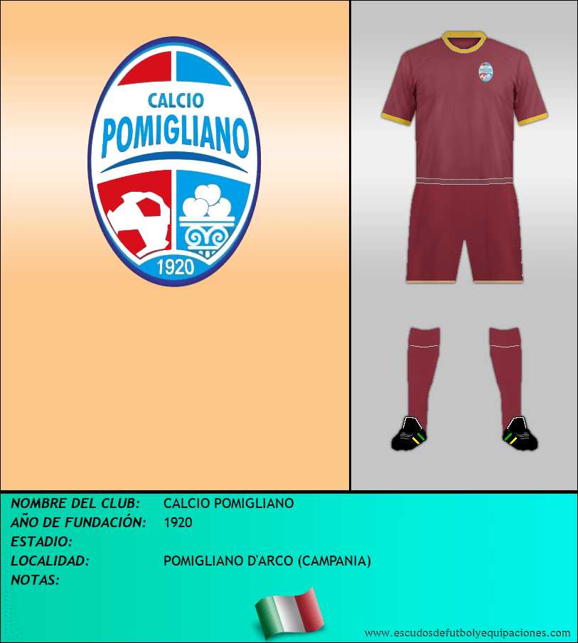 Escudo de CALCIO POMIGLIANO