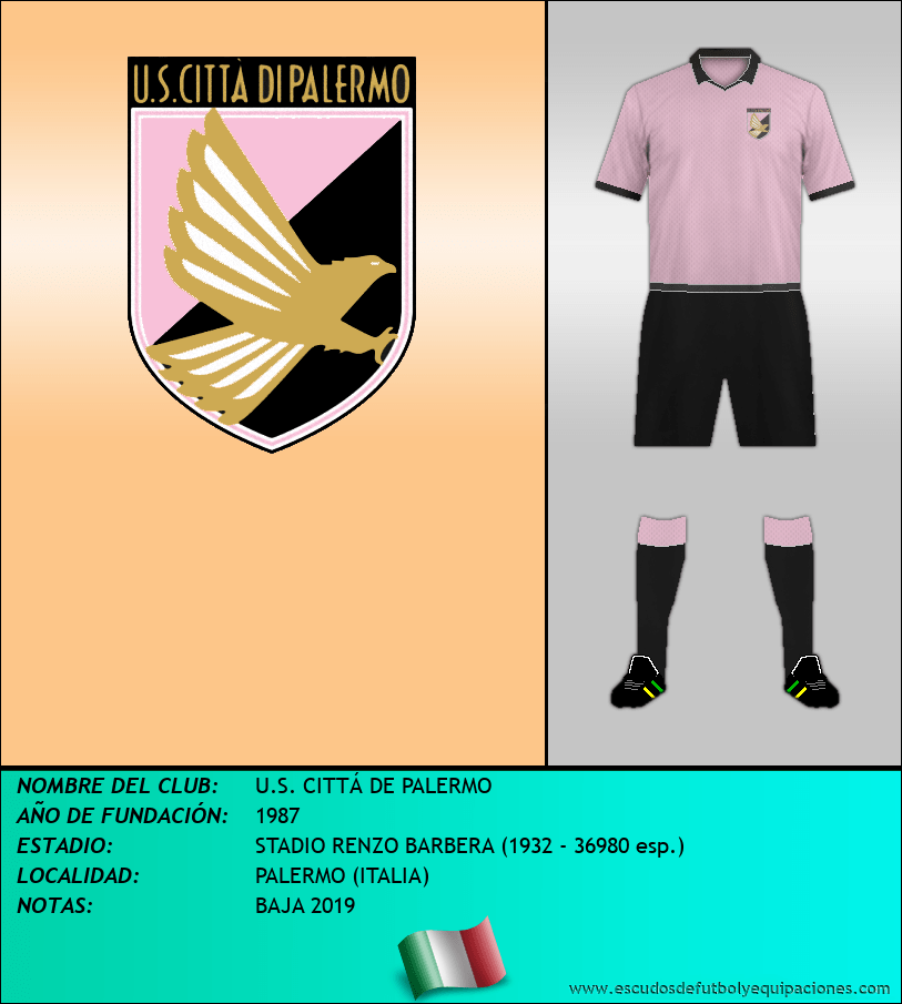 Escudo de U.S. CITTÁ DE PALERMO