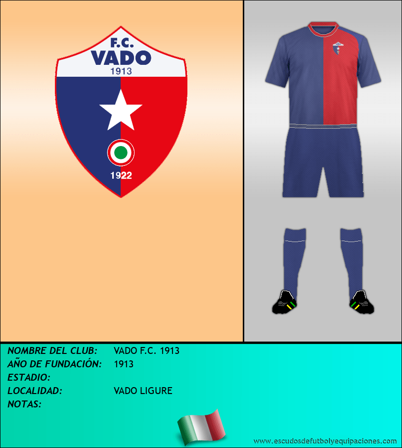 Escudo de VADO F.C. 1913