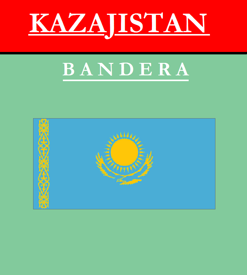 Escudo de BANDERA DE KAZAJISTÁN