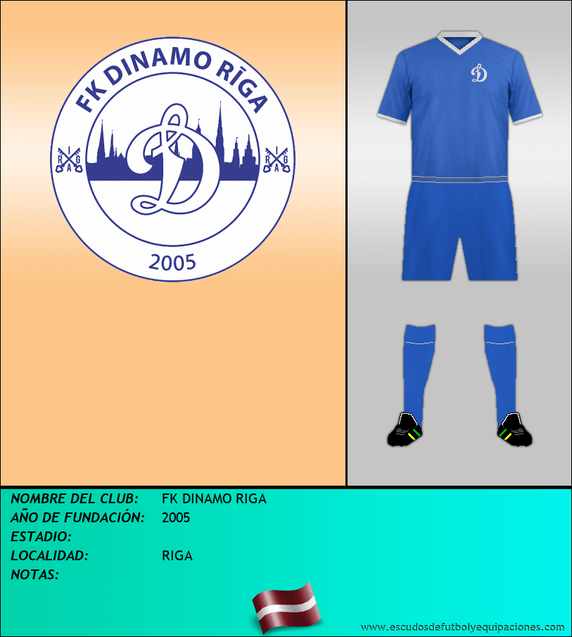 Escudo de FK DINAMO RIGA