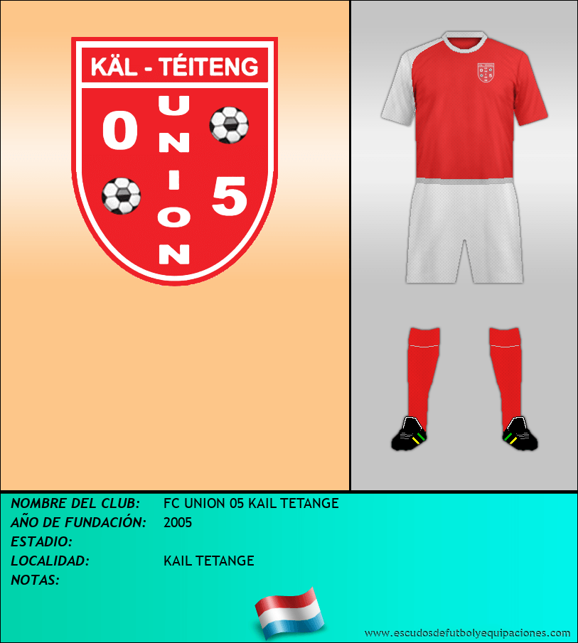 Escudo de FC UNION 05 KAIL TETANGE