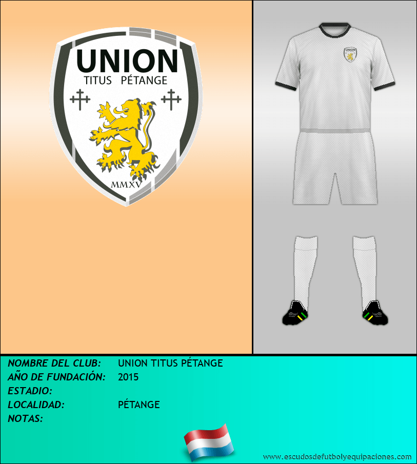 Escudo de UNION TITUS PÉTANGE
