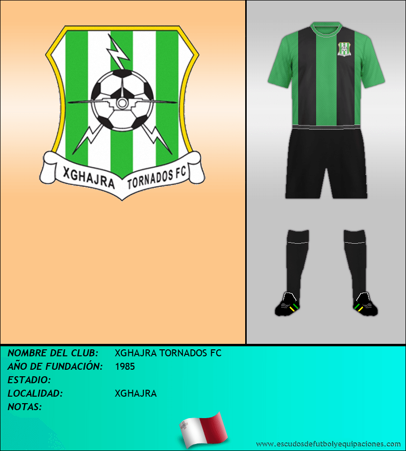 Escudo de XGHAJRA TORNADOS FC