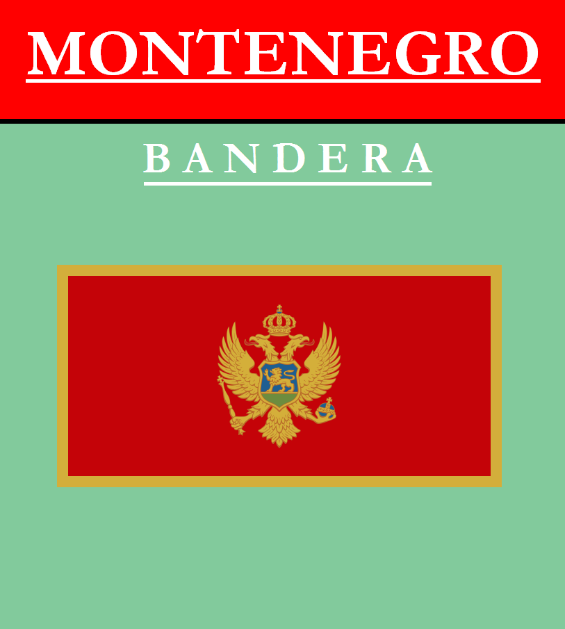 Escudo de BANDERA DE MONTENEGRO